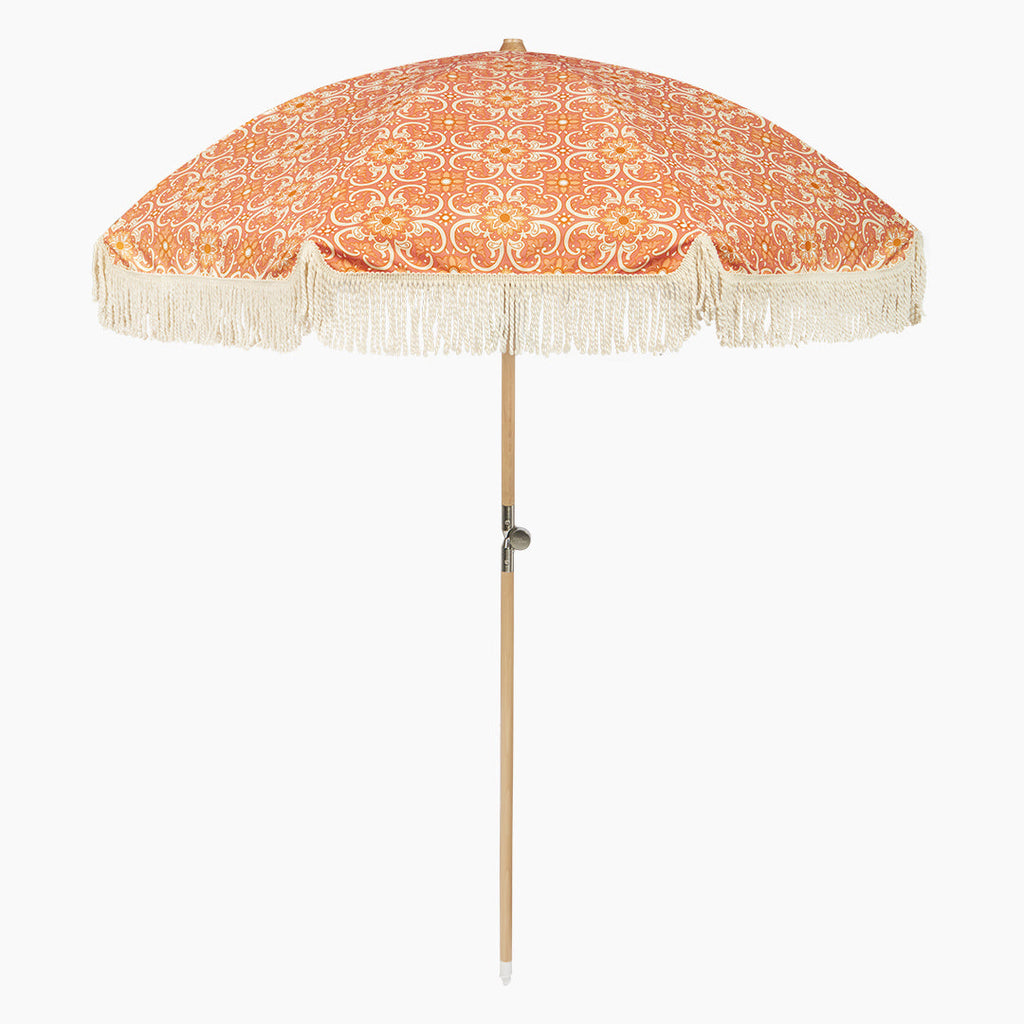 Raffia Recycled Beach Umbrella