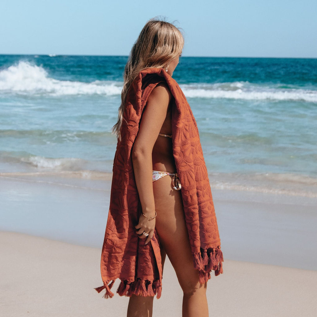 Zali Beach Towel Spice