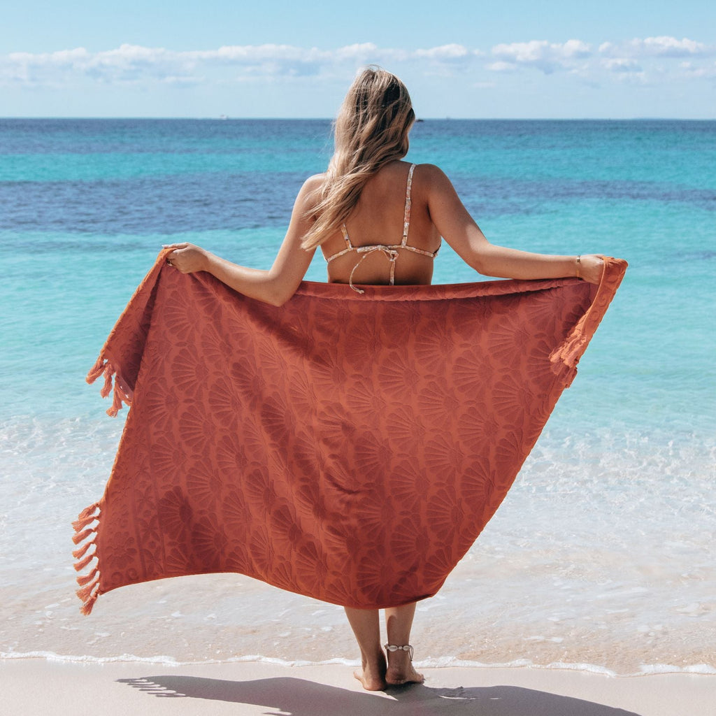 Zali Beach Towel Spice